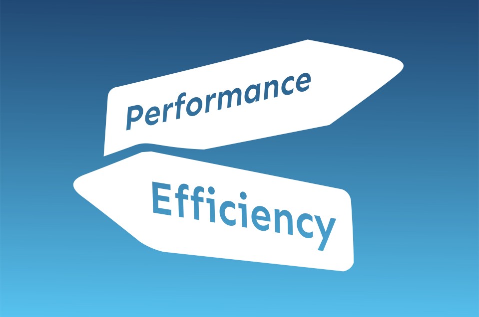 Difference between Performance and Efficiency