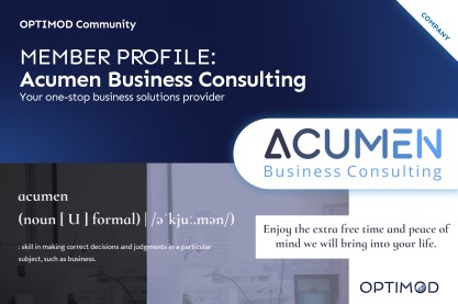 Welcoming Acumen to the OPTIMOD Community